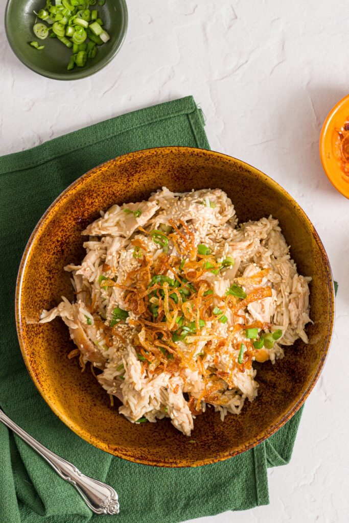 Viral Costco Chicken Scallion Rice Recipe