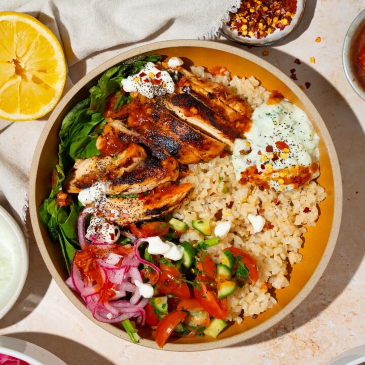 CAVA Bowl Recipe (Copycat Mediterranean Bowl)