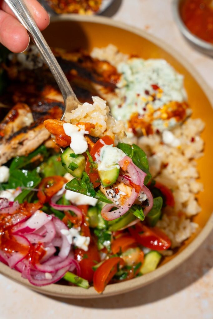 CAVA Bowl Recipe (Copycat Mediterranean Bowl)
