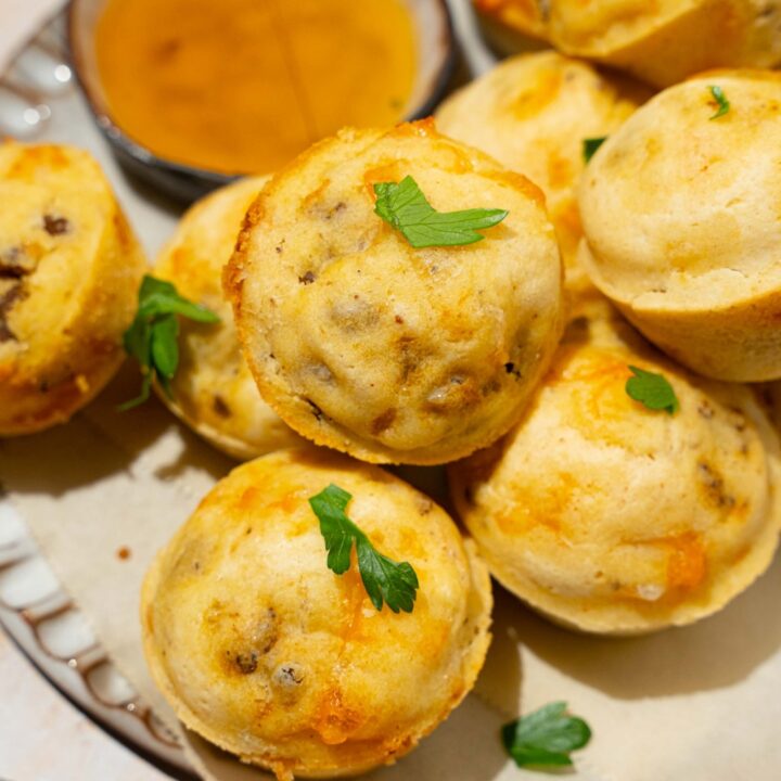 McGriddle Muffins (Homemade McGriddle Bites)