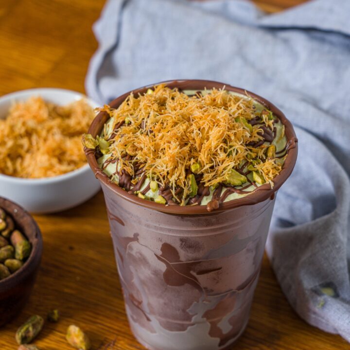 Dubai Chocolate Shake Recipe