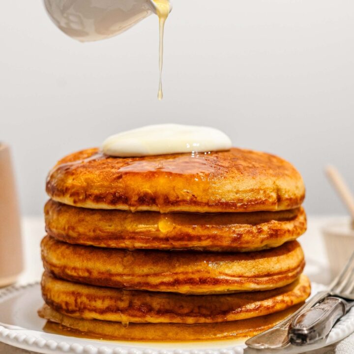 Golden Diner Pancakes Recipe (Copycat NYC Pancakes)